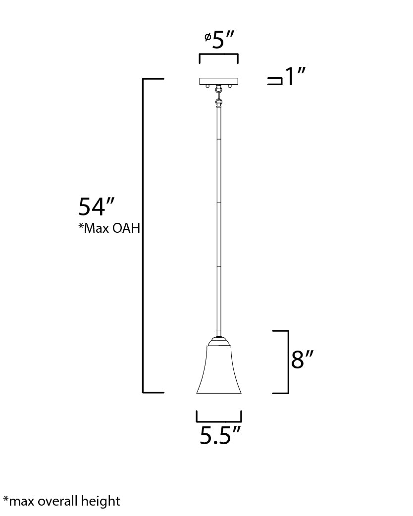 Maxim Vital 92081FTSN Pendant Light - Satin Nickel