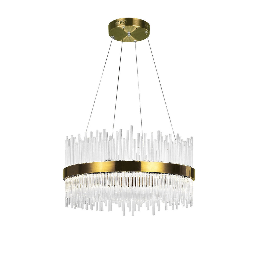 CWI Genevieve 1063p24-169 Chandelier Light - Medallion Gold