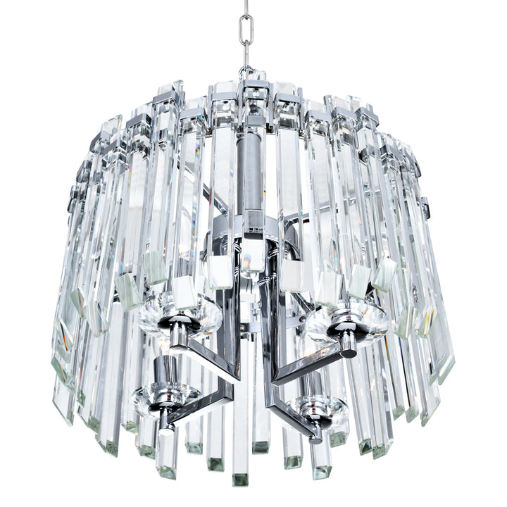 CWI Henrietta 1065p16-4-601 Chandelier Light - Chrome