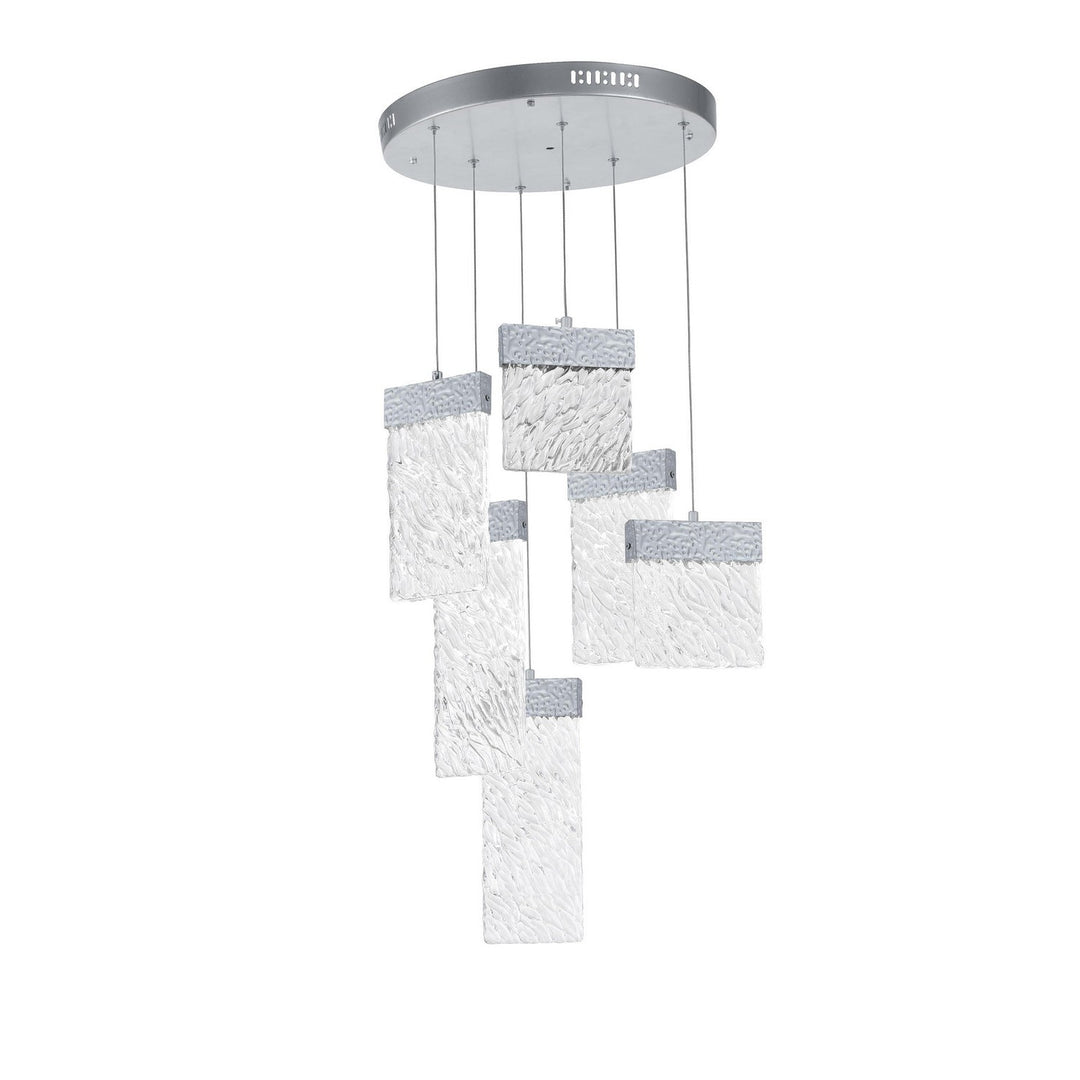 CWI Carolina 1090p16-6-269 Pendant Light - Pewter