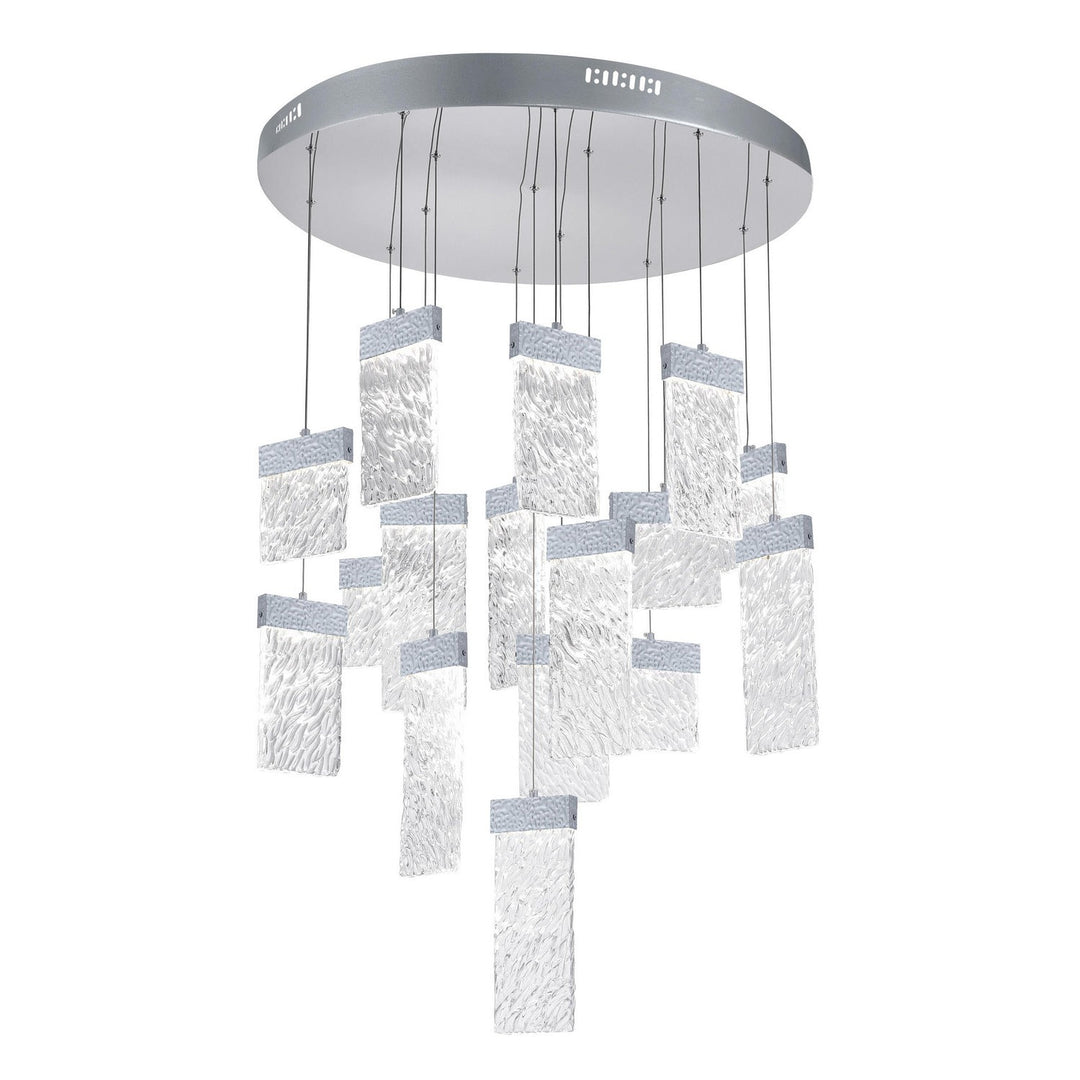 CWI Carolina 1090p32-16-269 Chandelier Light - Pewter