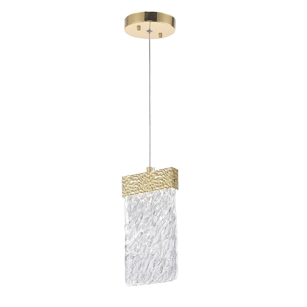 CWI Carolina 1090p5-1-620-b Pendant Light - Gold Leaf