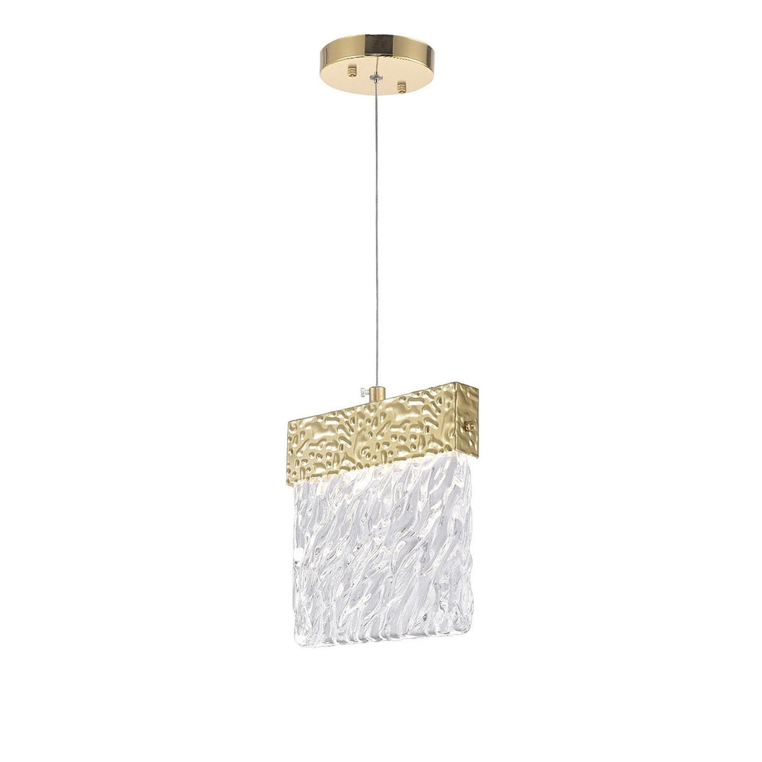 CWI Carolina 1090p6-1-620 Pendant Light - Gold Leaf