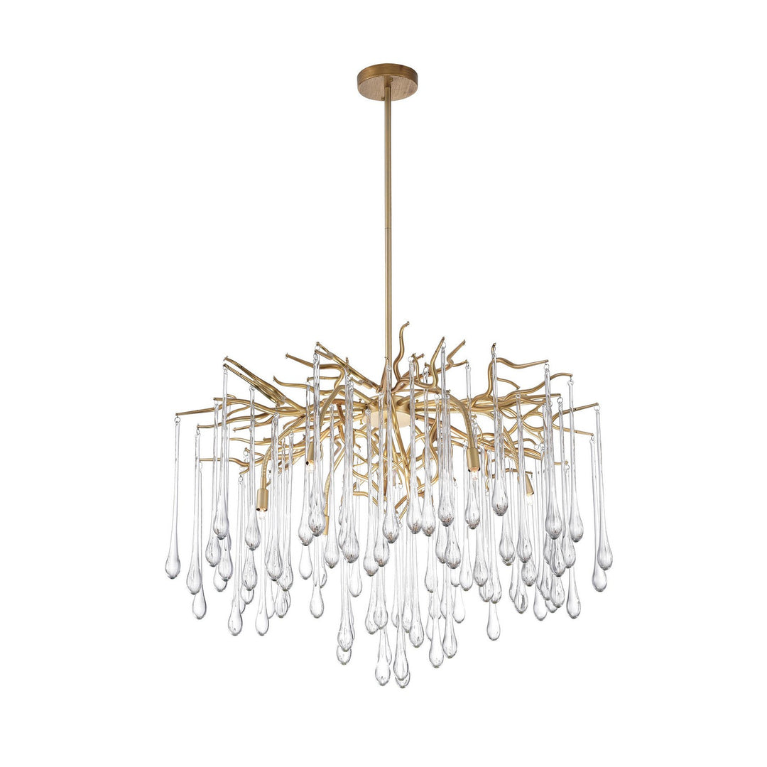 CWI Anita 1094p26-6-620 Chandelier Light - Gold Leaf