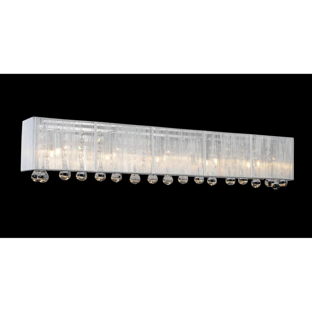 CWI Water Drop 5005w32c-rc (s) Bath Vanity Light 32 in. wide - Chrome