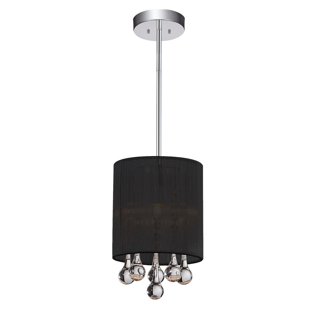 CWI Water Drop 5006p6c-r (b) Pendant Light - Chrome