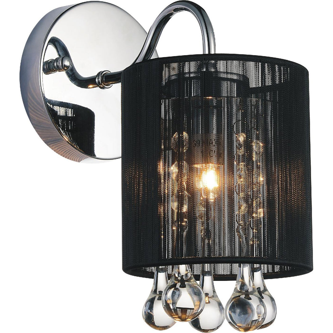 CWI Water Drop 5006w5c-1 (b) Wall Sconce Light - Chrome