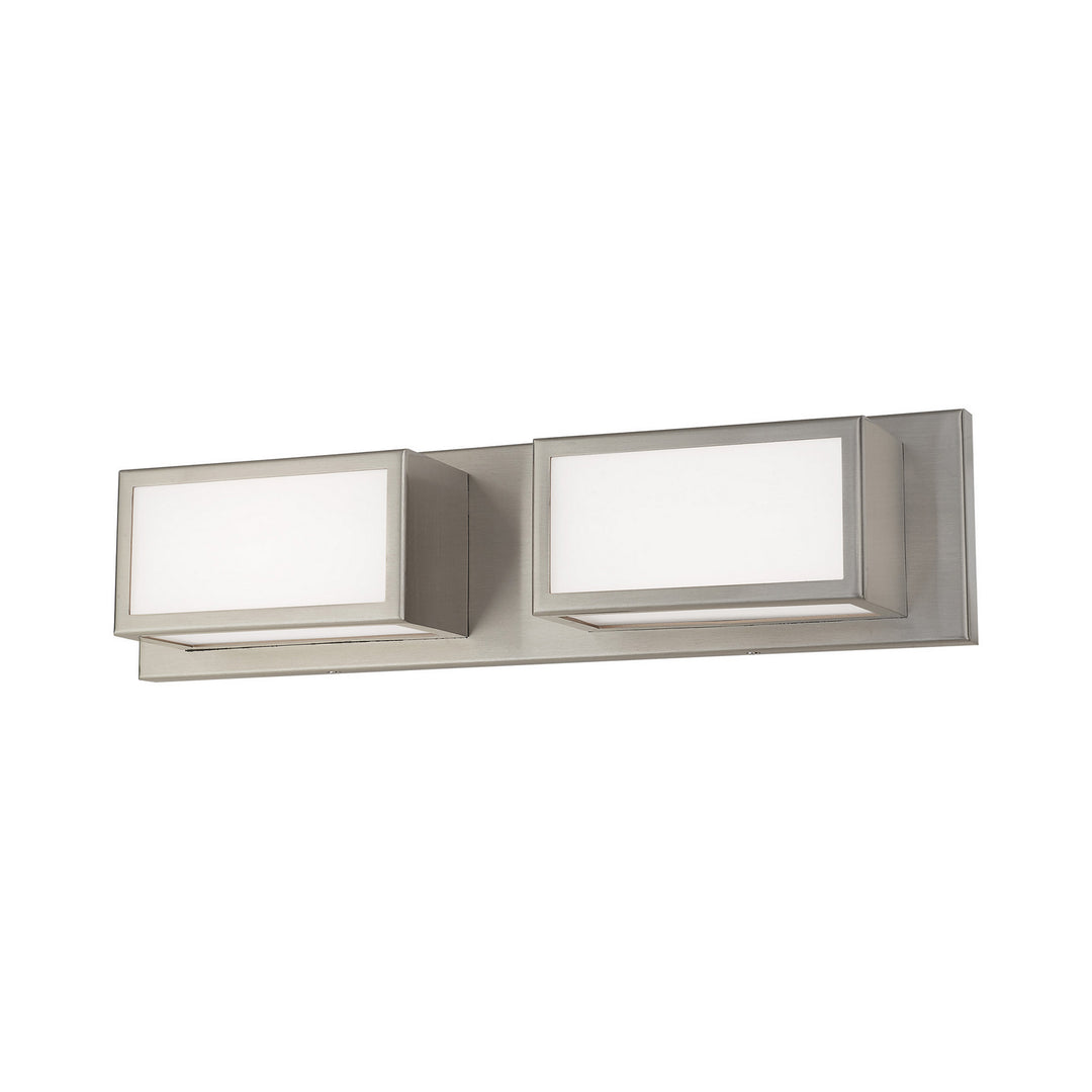 Livex Sutter 10132-91 Bath Vanity Light 18 in. wide - Brushed Nickel