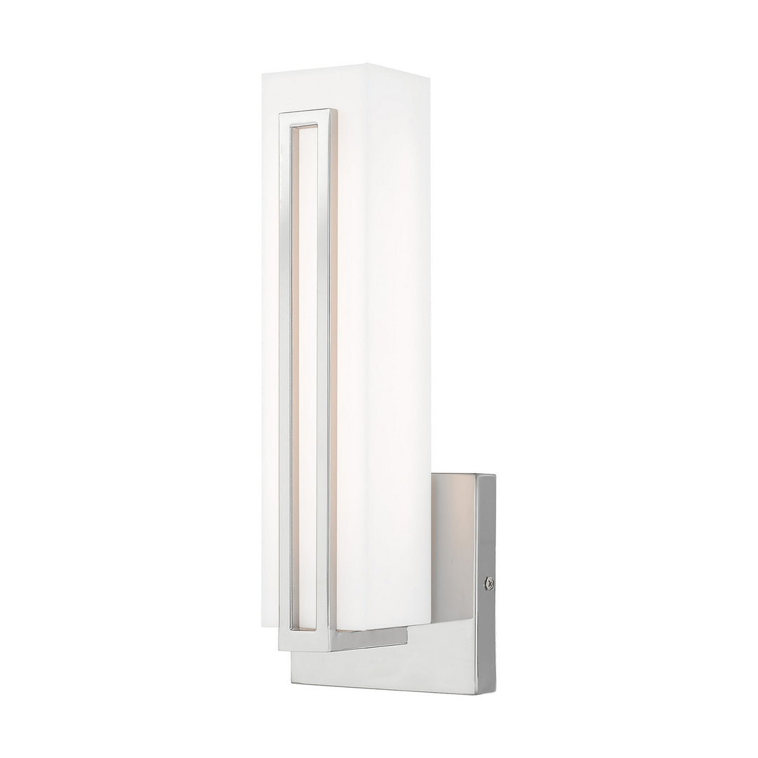 Livex Fulton 10190-05 Wall Sconce Light - Polished Chrome