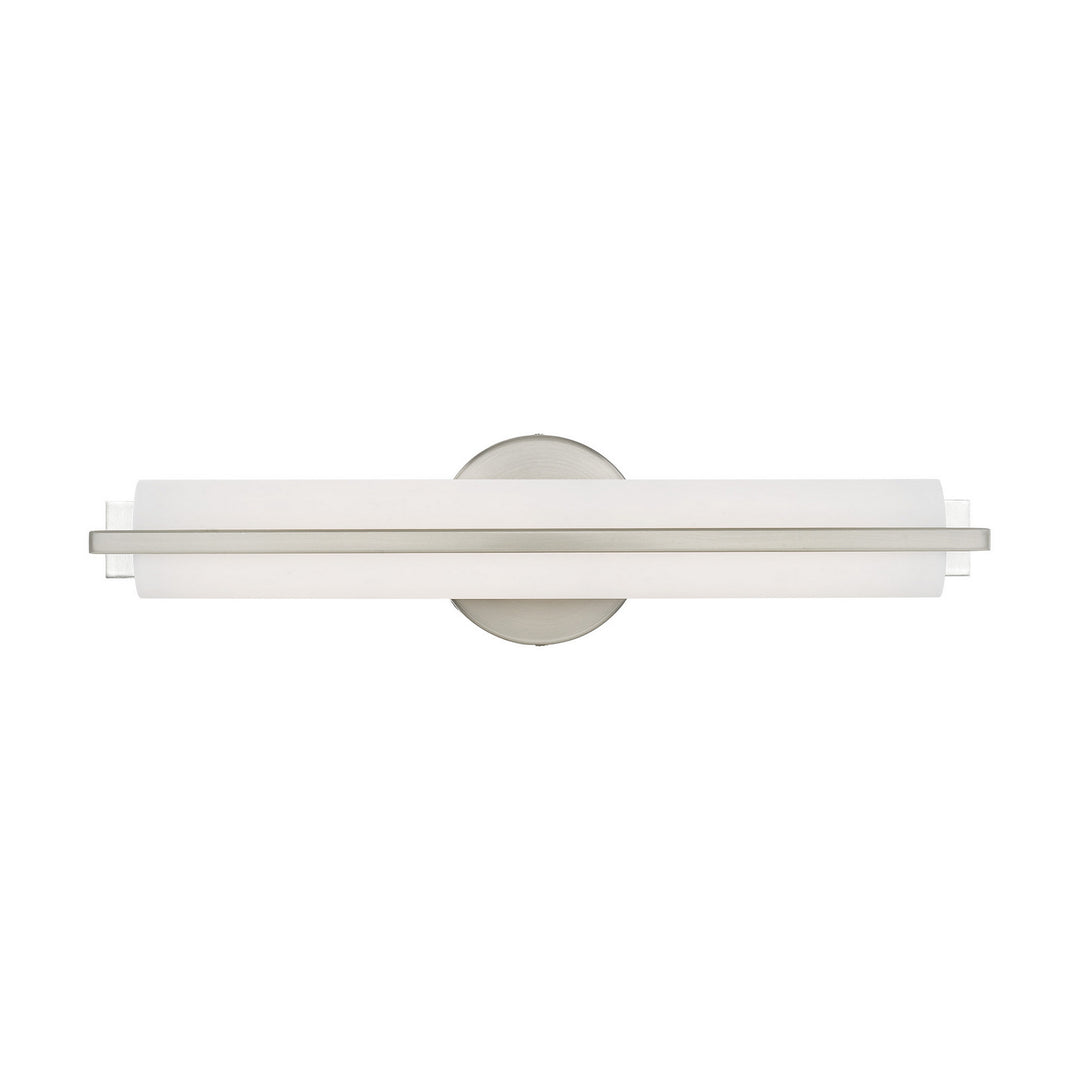 Livex Visby 10352-91 Bath Vanity Light 5 in. wide - Brushed Nickel