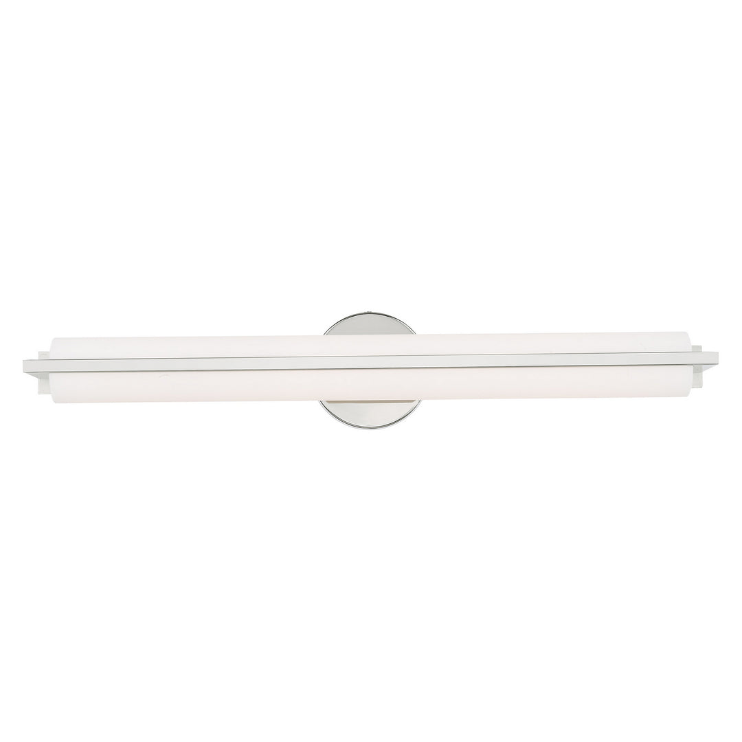 Livex Visby 10353-05 Bath Vanity Light 5 in. wide - Polished Chrome