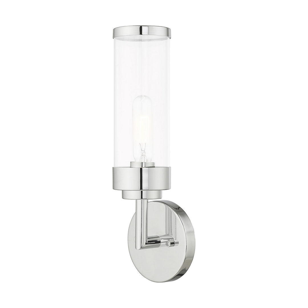 Livex Hillcrest 10361-05 Wall Sconce Light - Polished Chrome