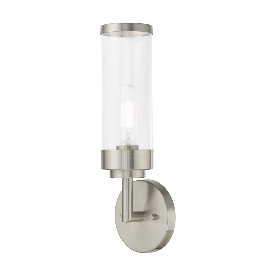 Livex Hillcrest 10361-91 Wall Sconce Light - Brushed Nickel