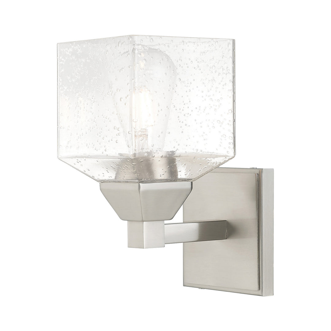 Livex Aragon 10381-91 Wall Sconce Light - Brushed Nickel