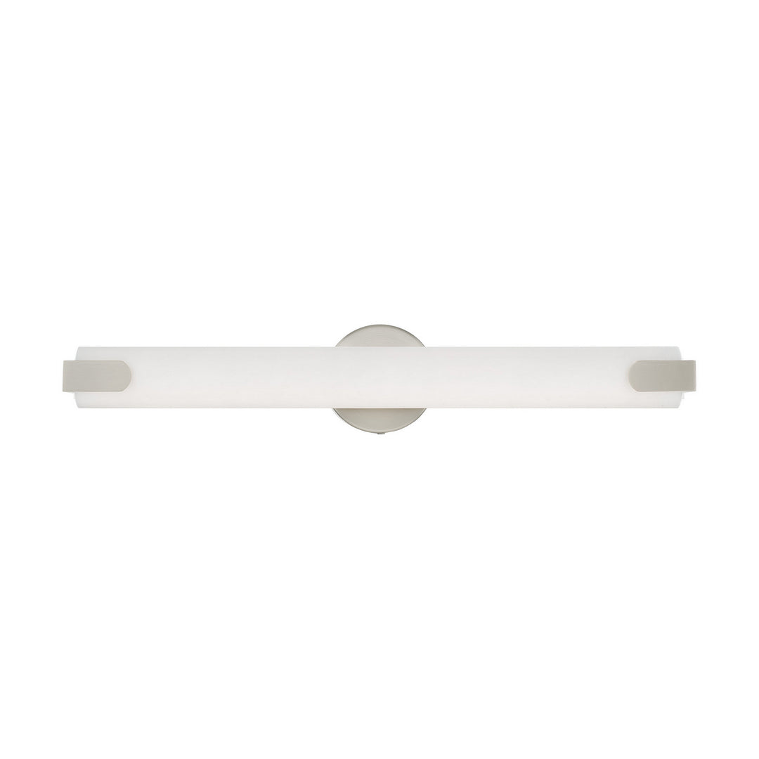 Livex Lund 16363-91 Bath Vanity Light 5 in. wide - Brushed Nickel