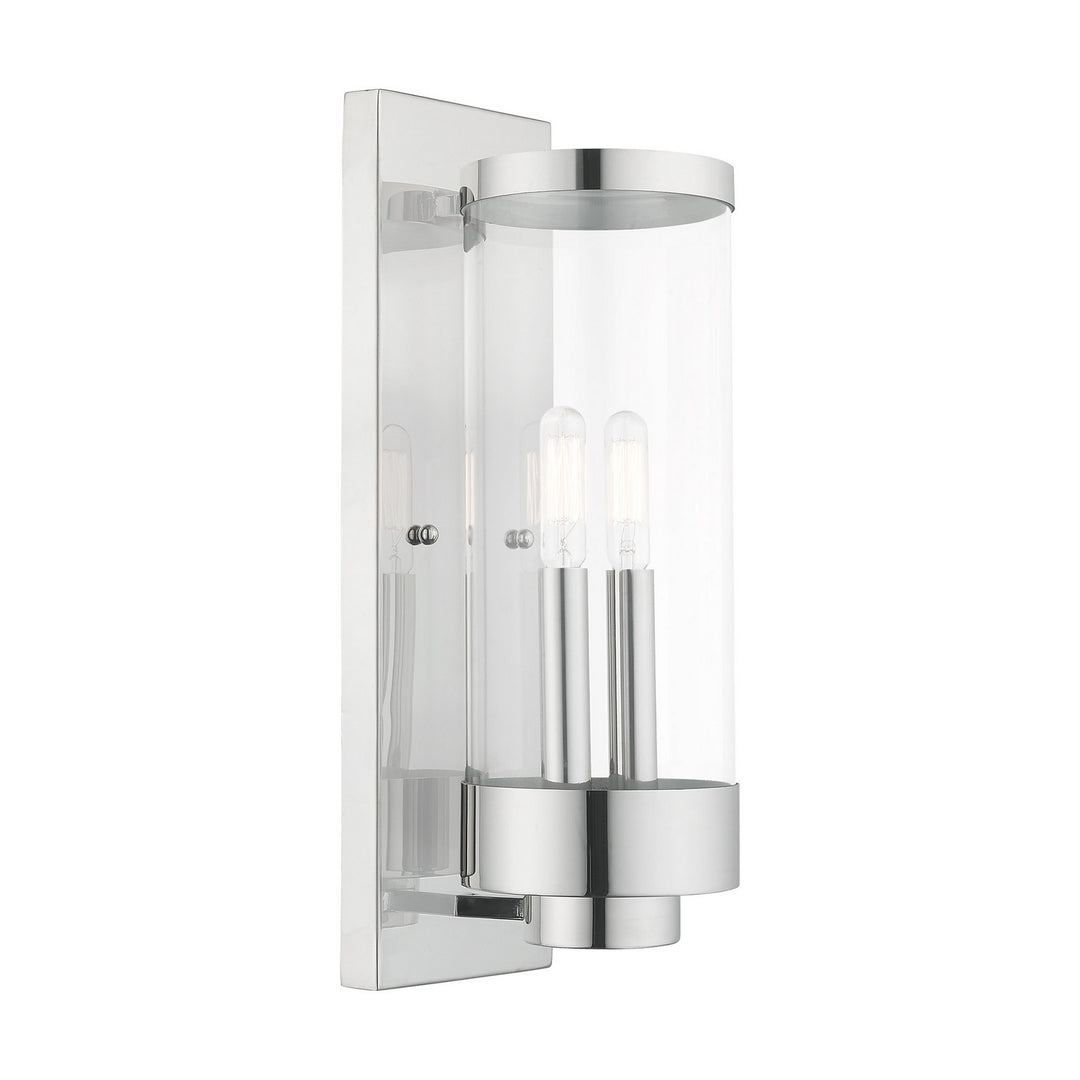 Livex Lighting 20722-05 Modern Hillcrest Outdoor Polished Chrome