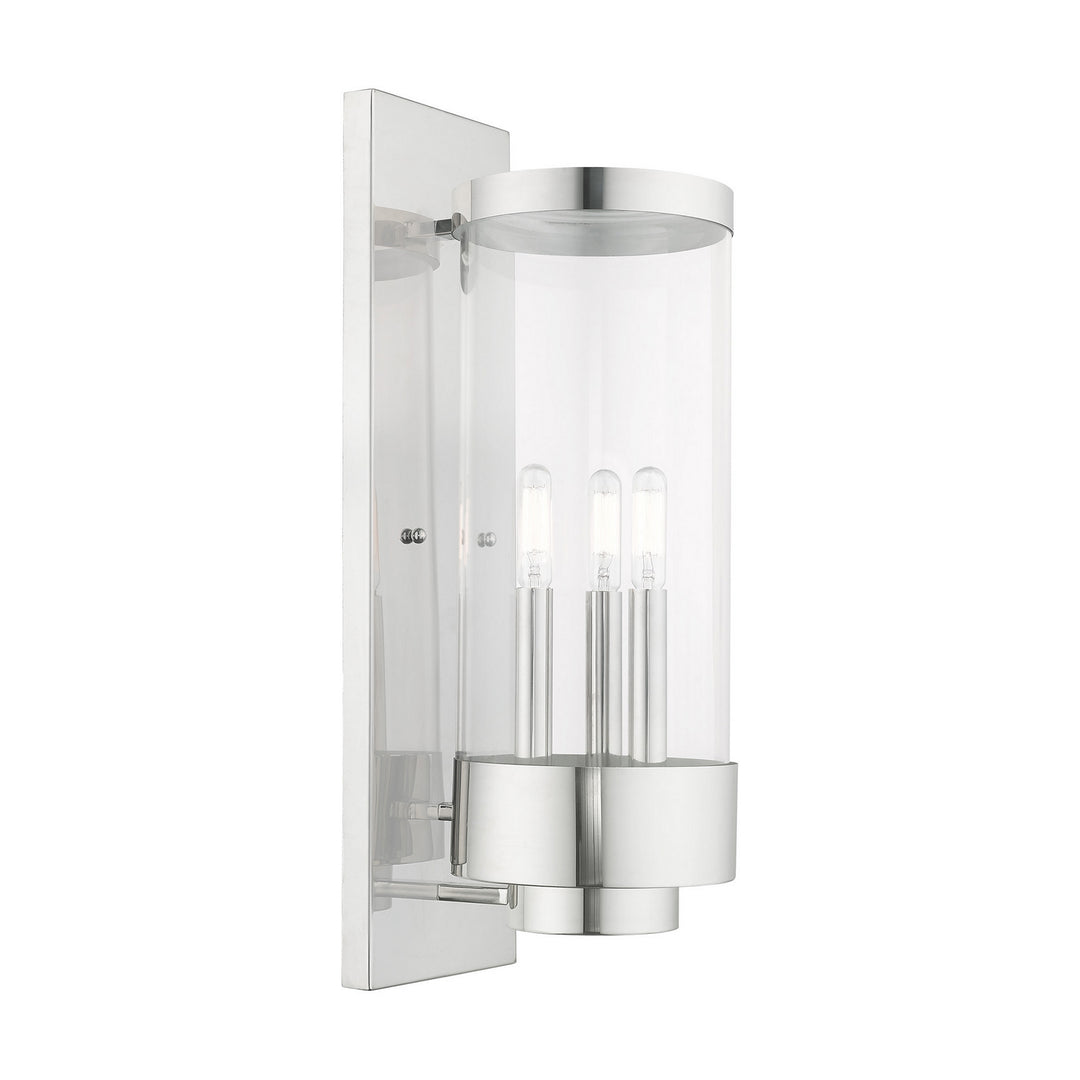 Livex Lighting 20724-05 Modern Hillcrest Outdoor Polished Chrome