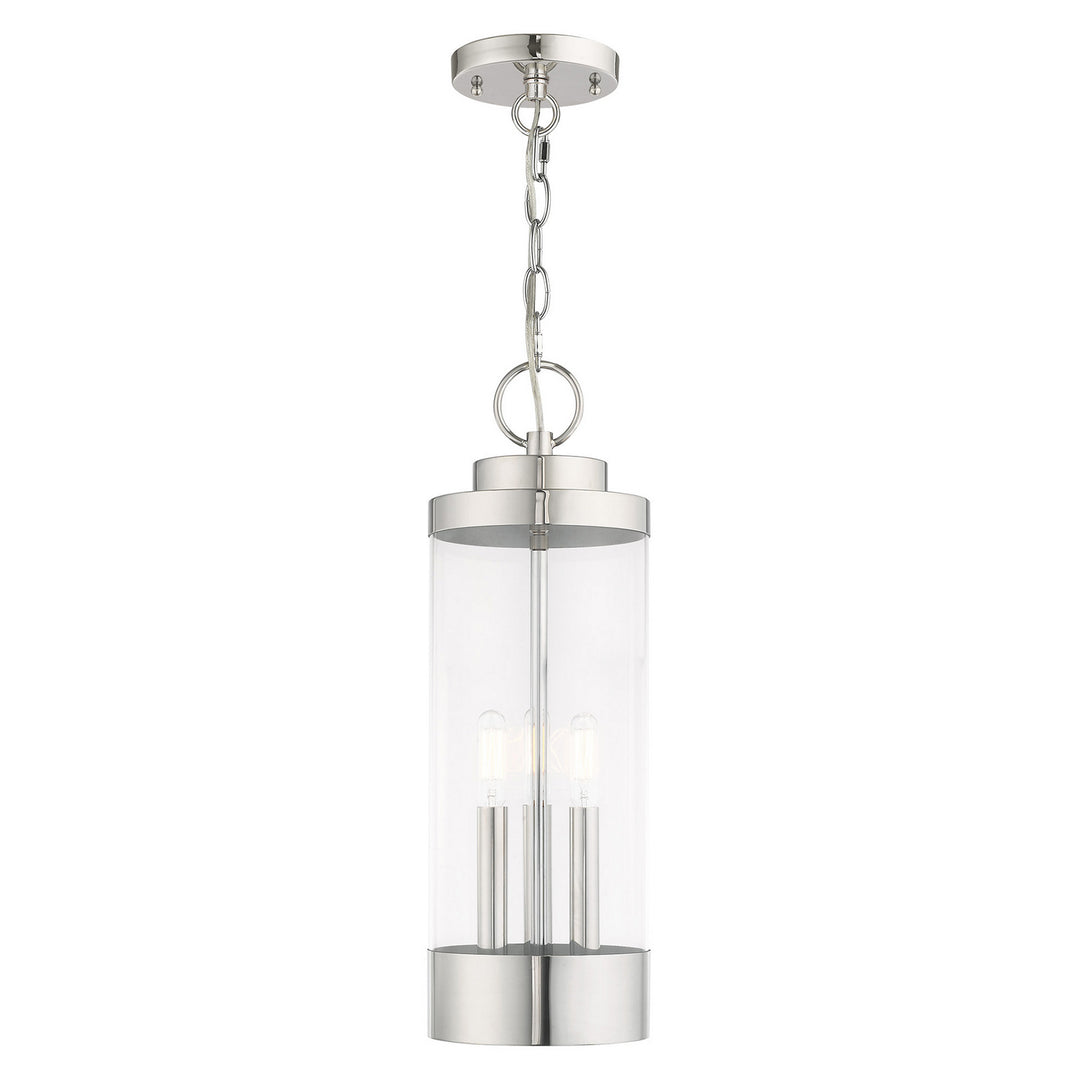 Livex Lighting 20727-05  Hillcrest Outdoor Polished Chrome