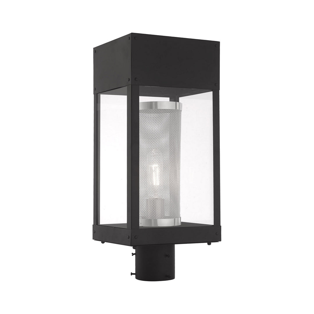 Livex Lighting 20763-04  Franklin Outdoor Black