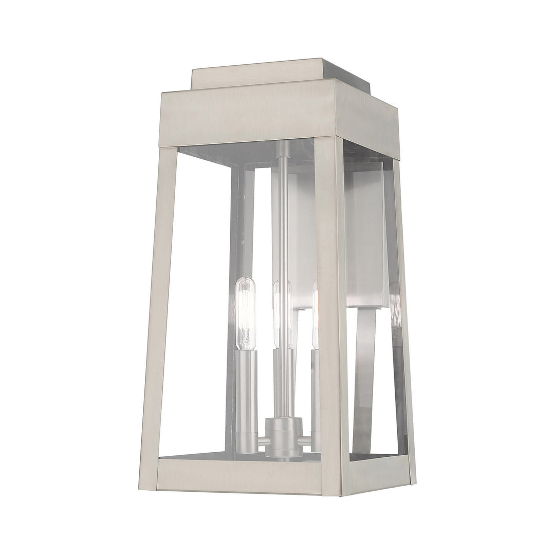 Livex Lighting 20855-91  Oslo Outdoor Brushed Nickel