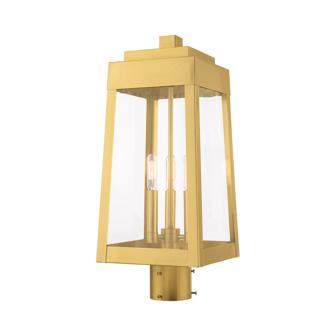 Livex Lighting 20856-12  Oslo Outdoor Satin Brass