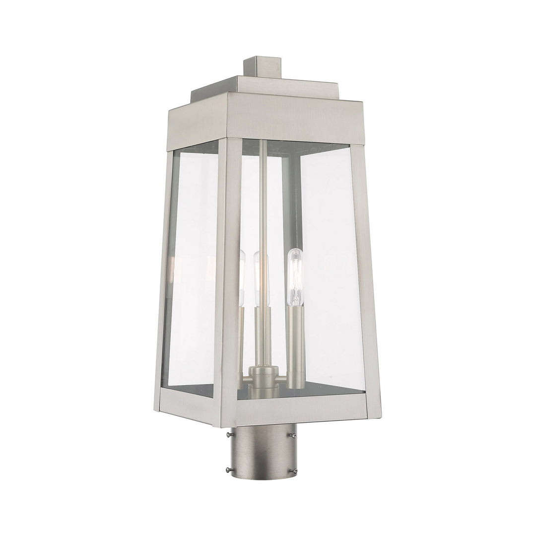 Livex Lighting 20856-91  Oslo Outdoor Brushed Nickel