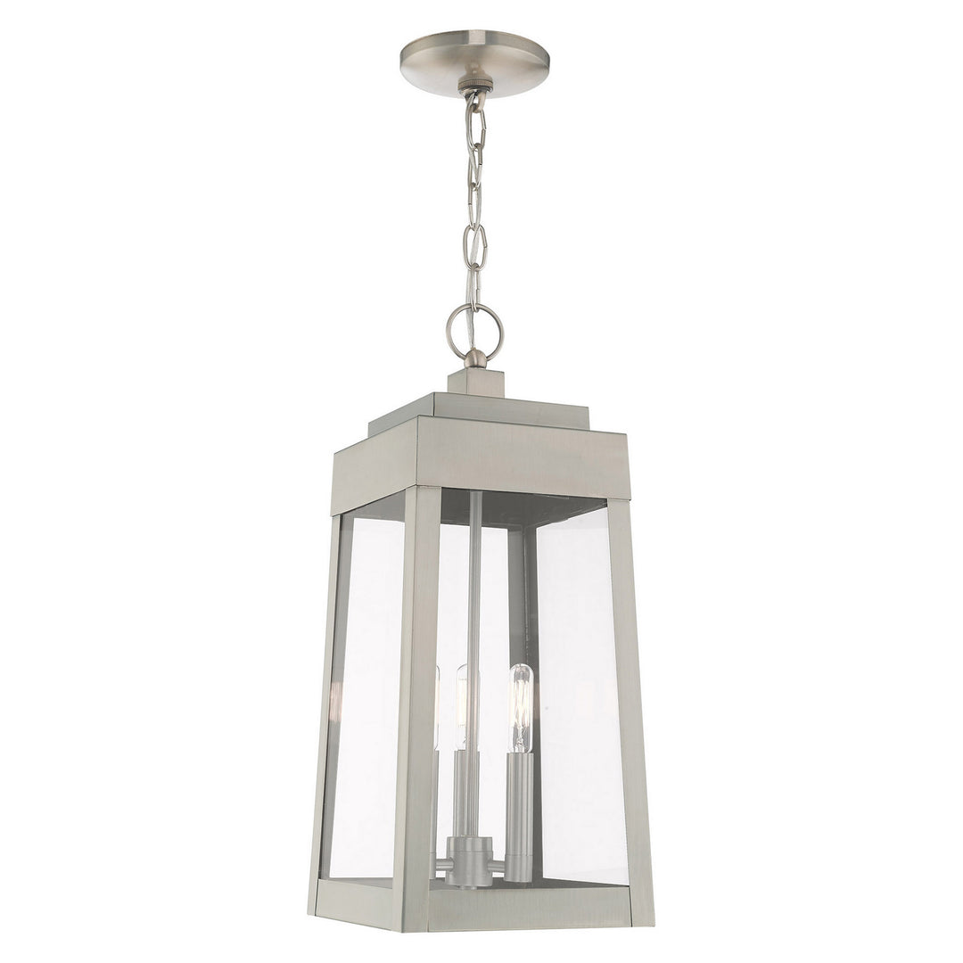 Livex Lighting 20857-91  Oslo Outdoor Brushed Nickel