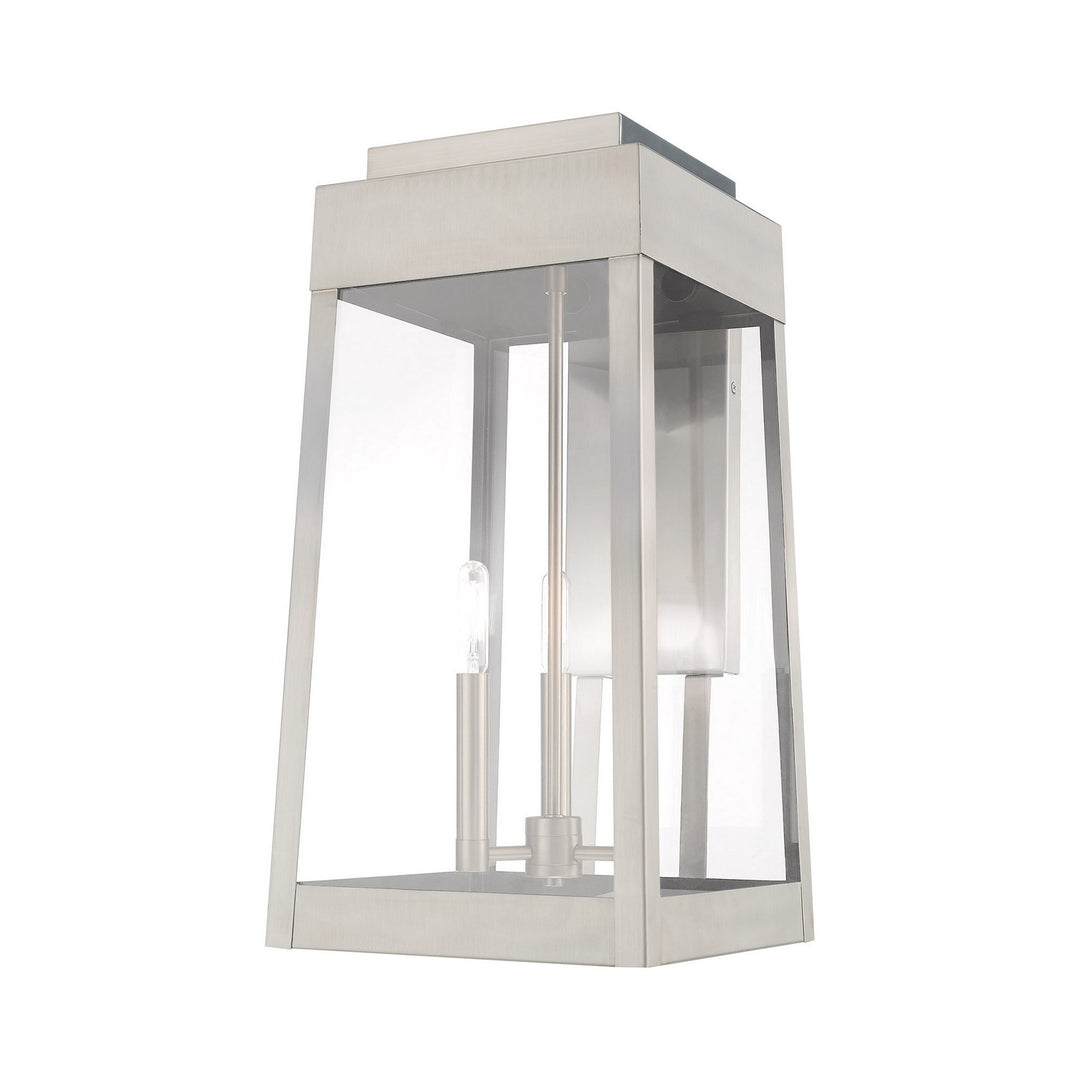 Livex Lighting 20858-91  Oslo Outdoor Brushed Nickel