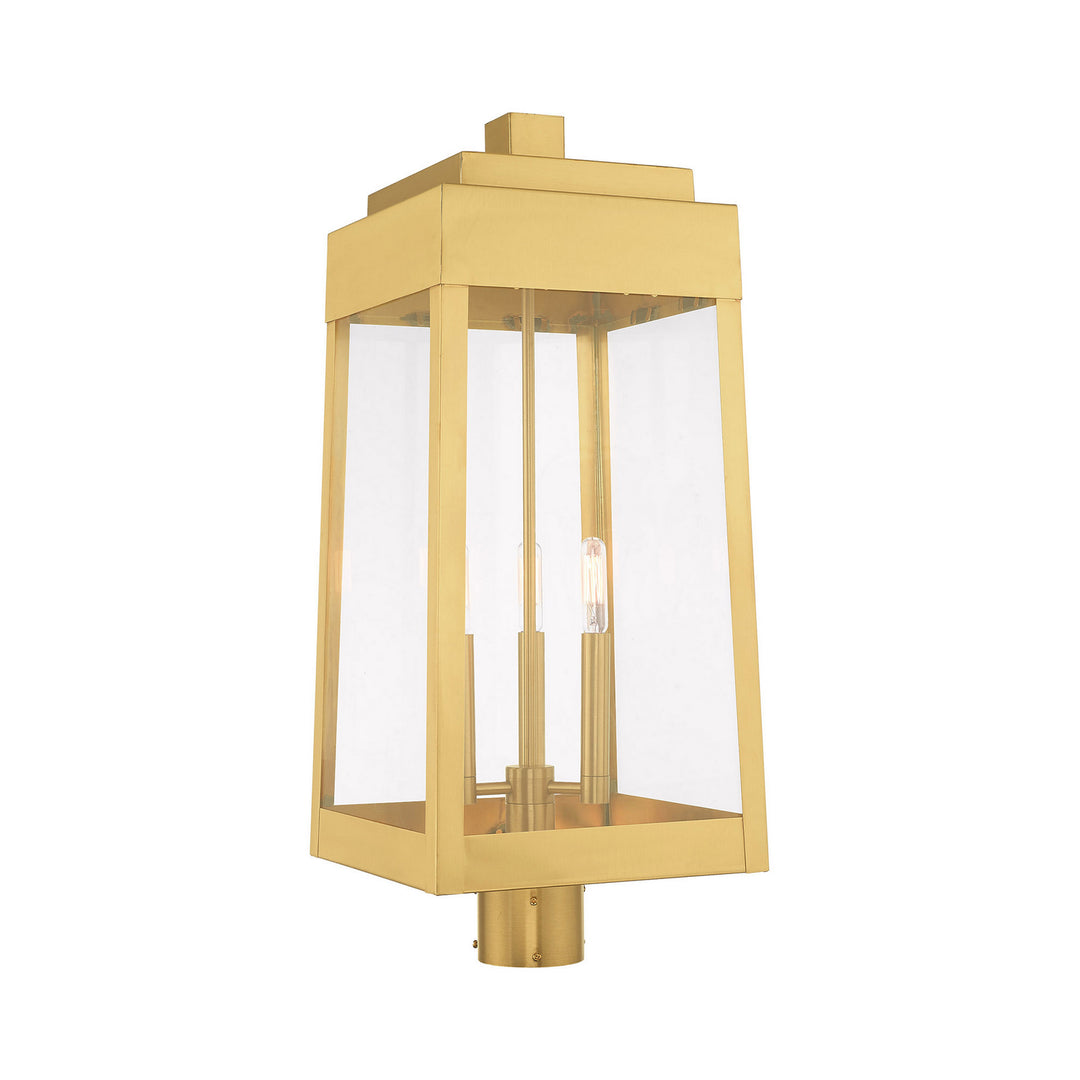 Livex Lighting 20859-12 Modern Oslo Outdoor Satin Brass
