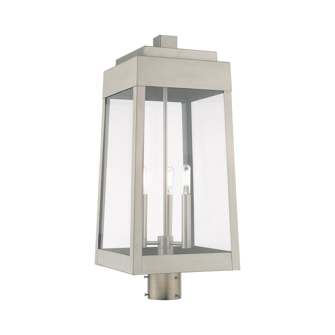 Livex Lighting 20859-91  Oslo Outdoor Brushed Nickel