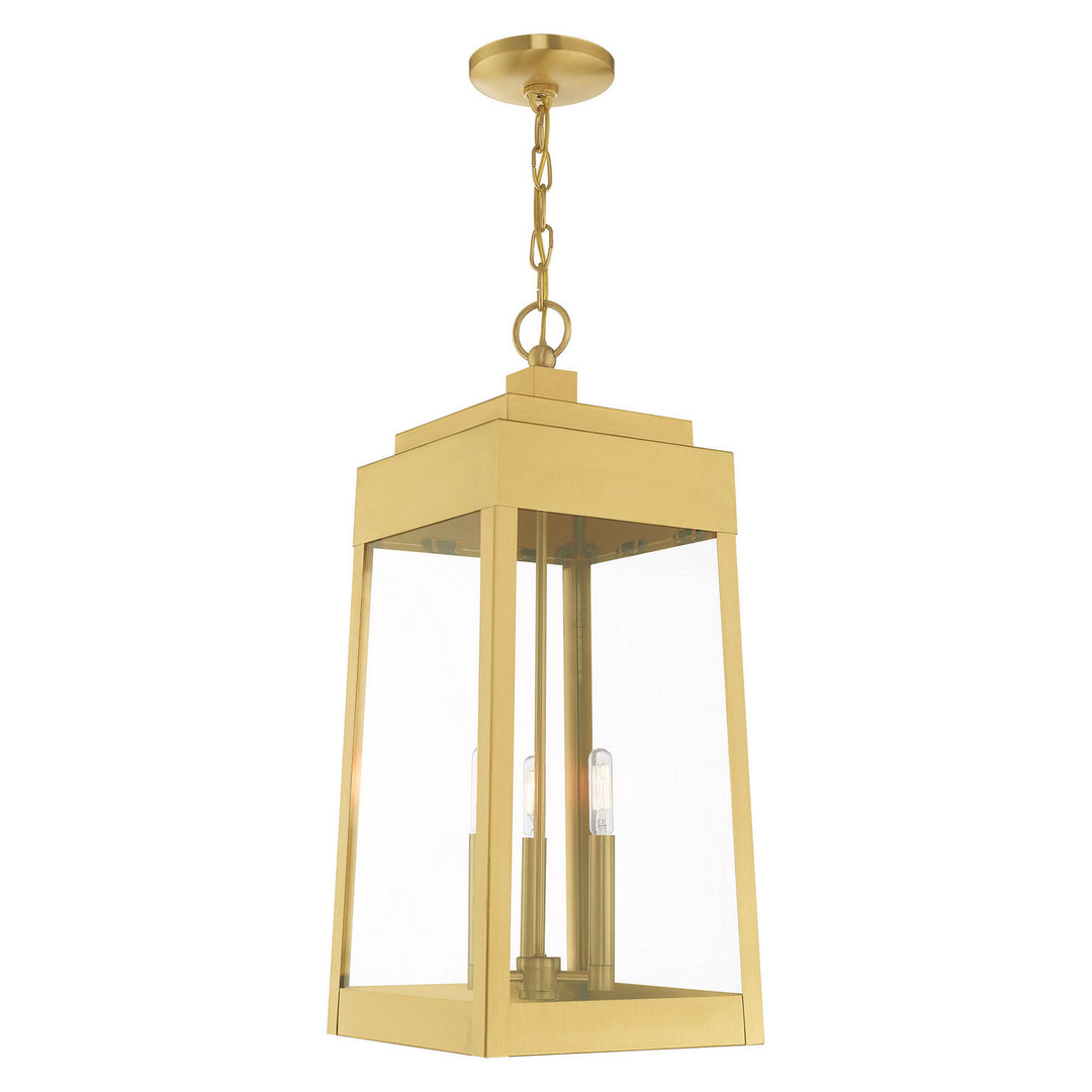 Livex Lighting 20860-12  Oslo Outdoor Satin Brass