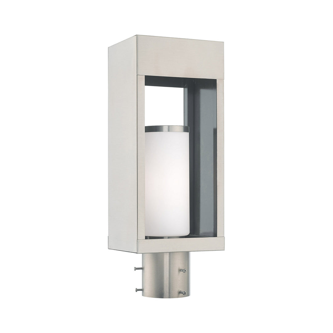 Livex Lighting 20984-91 Modern Bleecker Outdoor Brushed Nickel