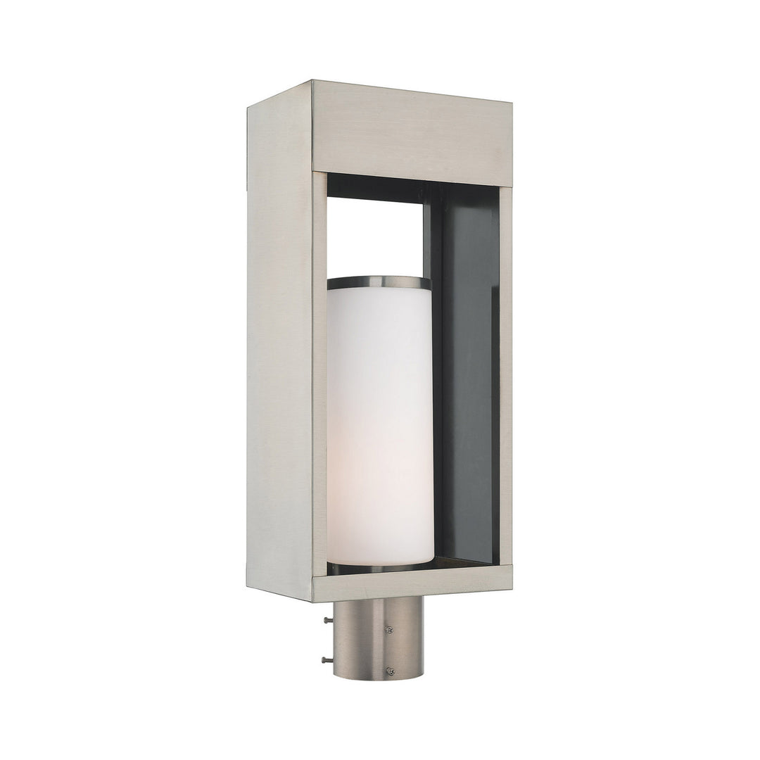Livex Lighting 20985-91 Modern Bleecker Outdoor Brushed Nickel