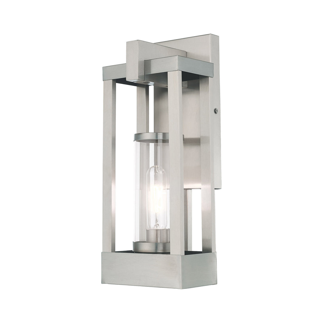 Livex Lighting 20992-91  Delancey Outdoor Brushed Nickel