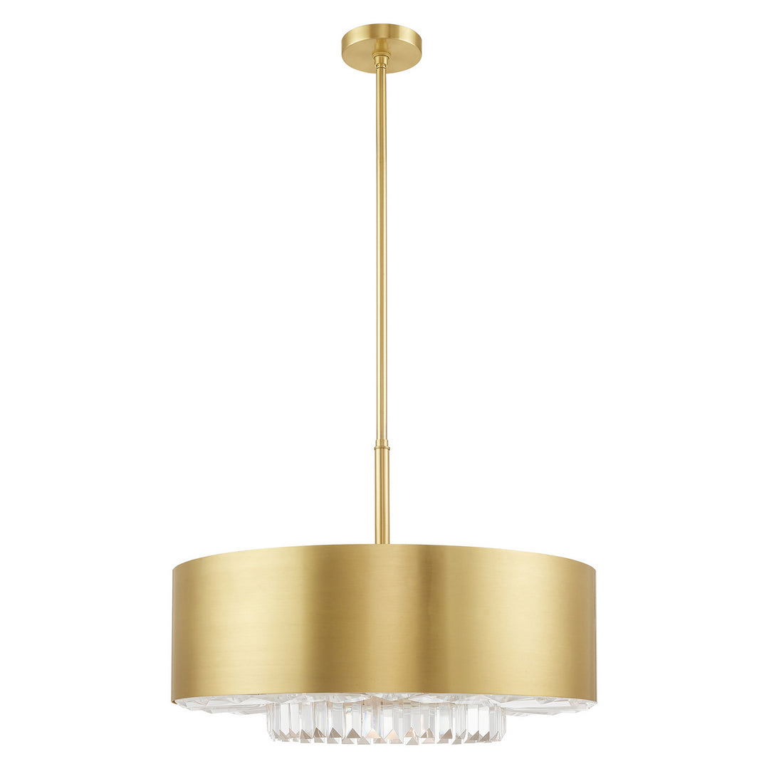 Livex Madison 40020-12 Pendant Light - Satin Brass