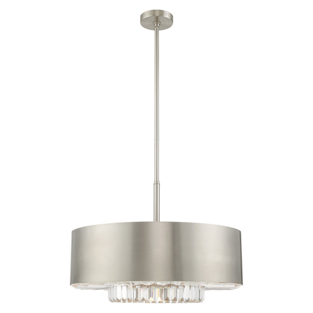 Livex Madison 40020-91 Pendant Light - Brushed Nickel