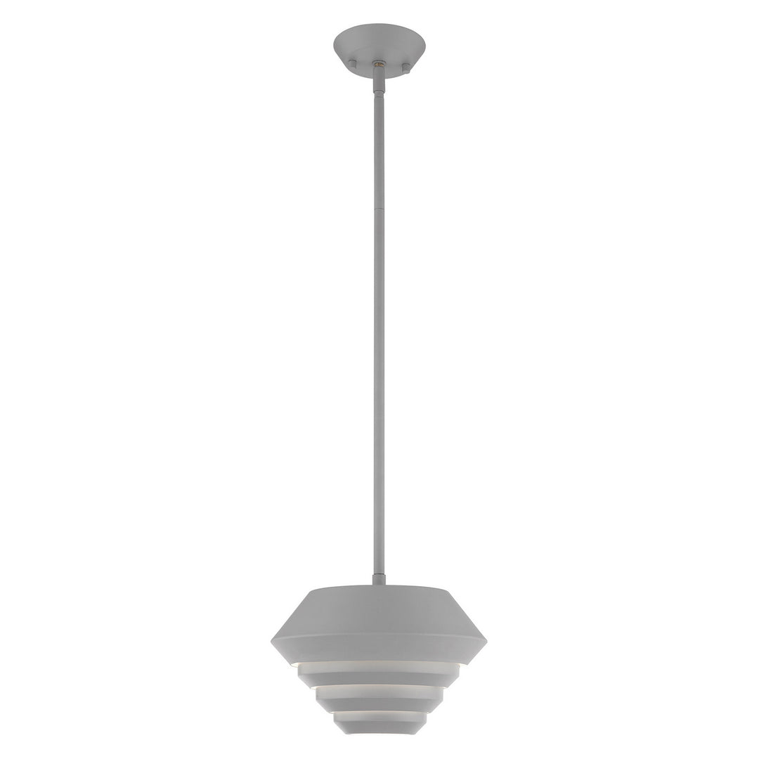 Livex Amsterdam 40401-80 Pendant Light - Nordic Gray