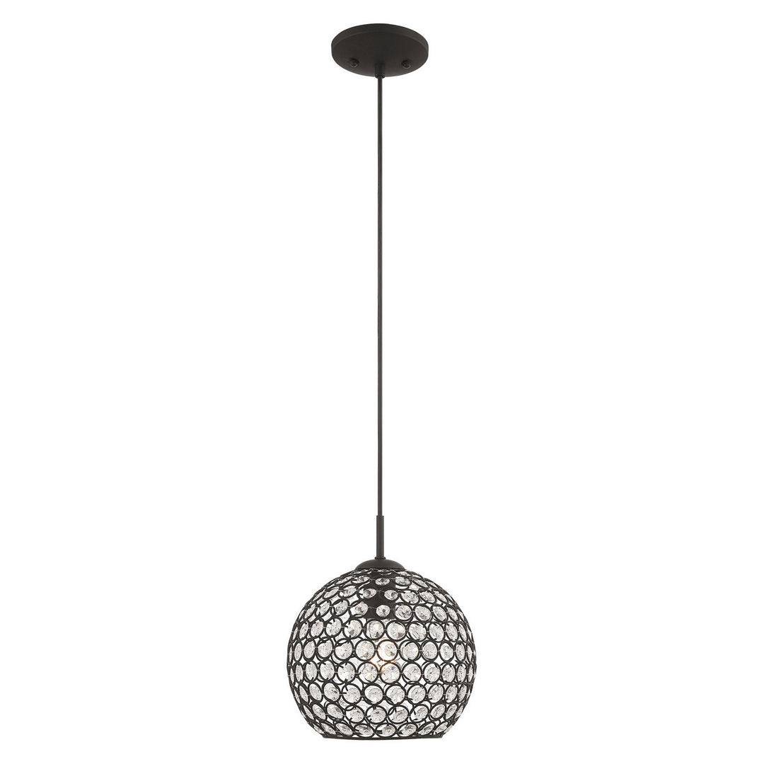 Livex Cassandra 40440-04 Pendant Light - Black