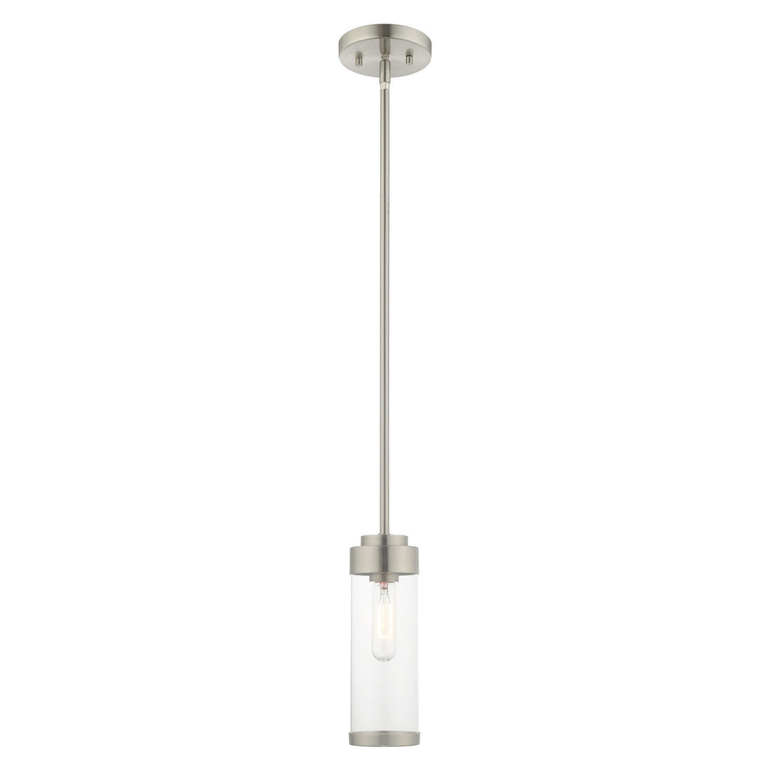 Livex Hillcrest 40470-91 Pendant Light - Brushed Nickel