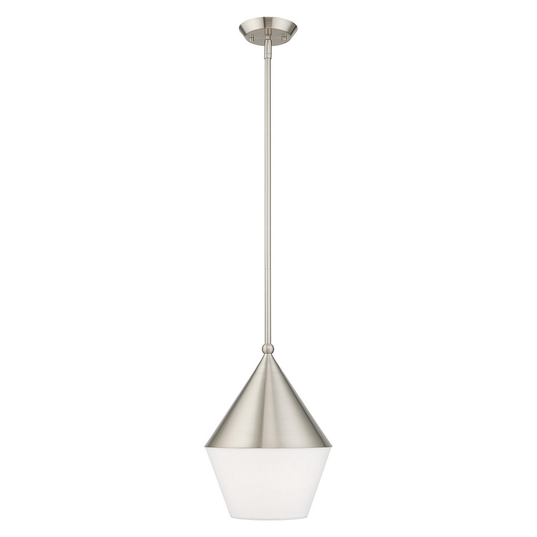 Livex Stockholm 40684-91 Pendant Light - Brushed Nickel