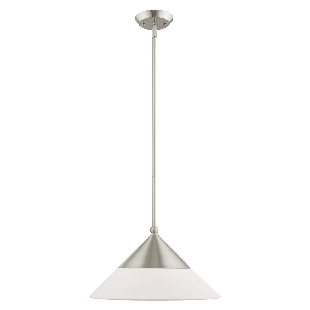 Livex Stockholm 40687-91 Pendant Light - Brushed Nickel