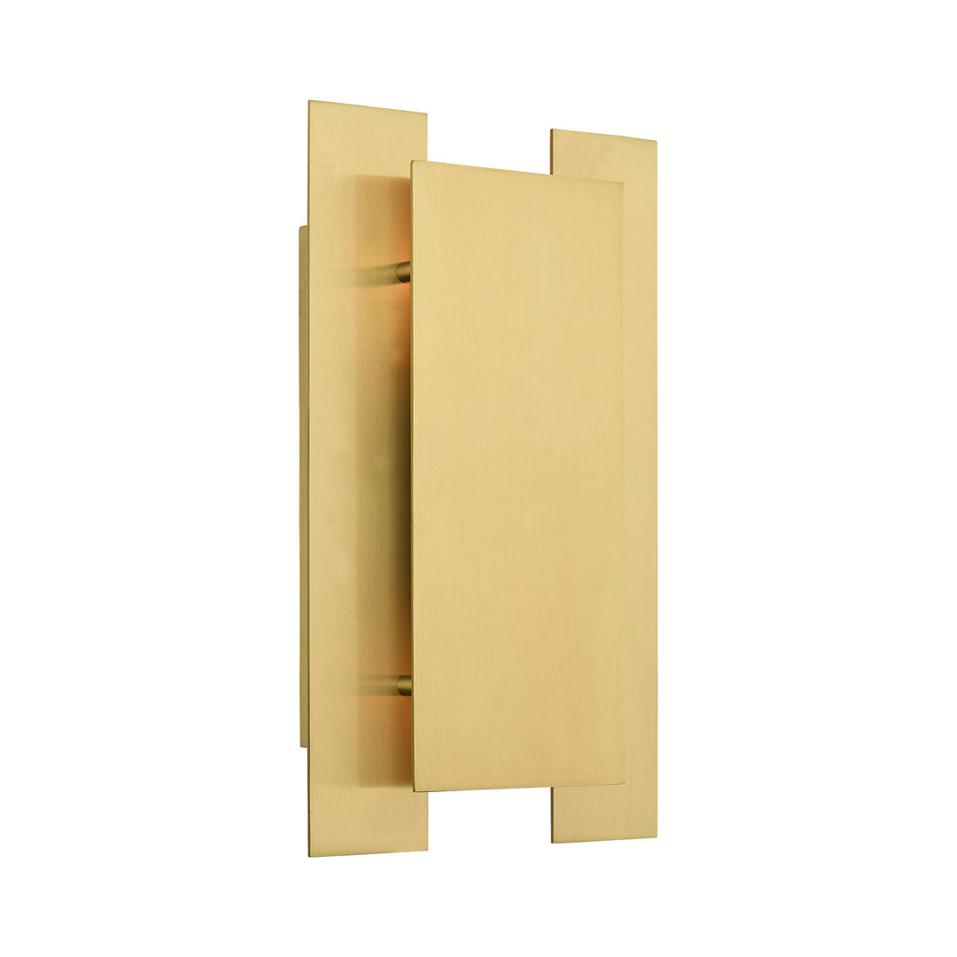 Livex Varick 40690-12 Wall Sconce Light - Satin Brass