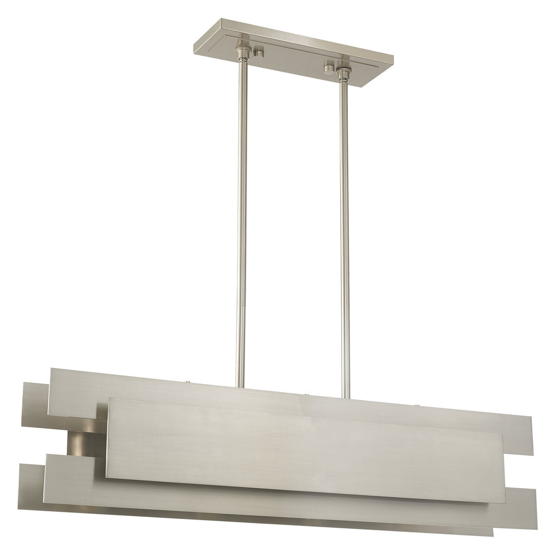 Livex Varick 40694-91 Pendant Light - Brushed Nickel