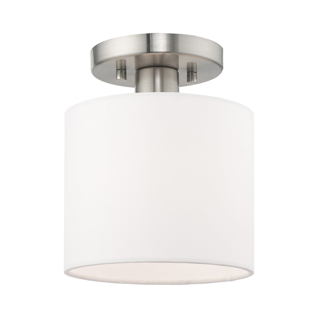 Livex Meridian 41094-91 Ceiling Light - Brushed Nickel