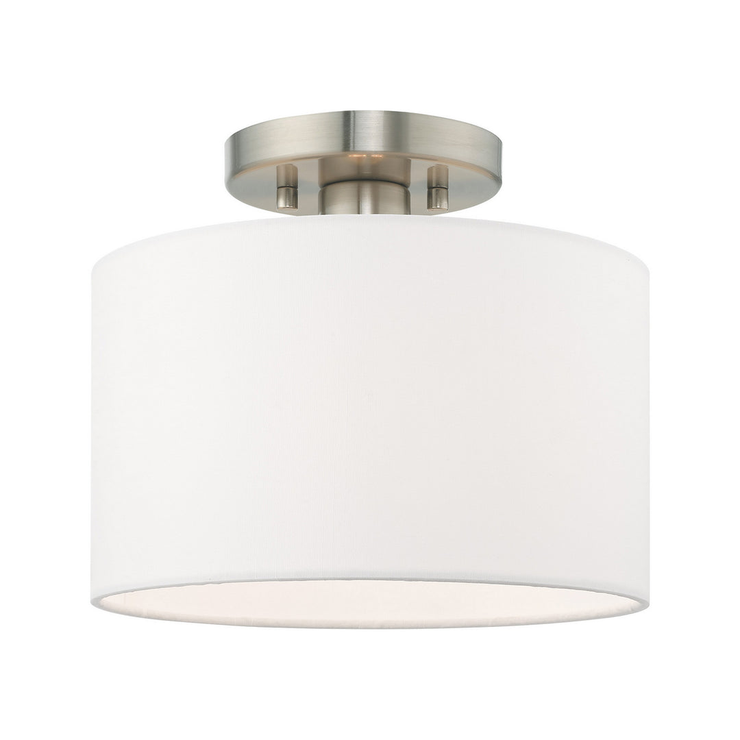 Livex Meridian 41095-91 Ceiling Light - Brushed Nickel