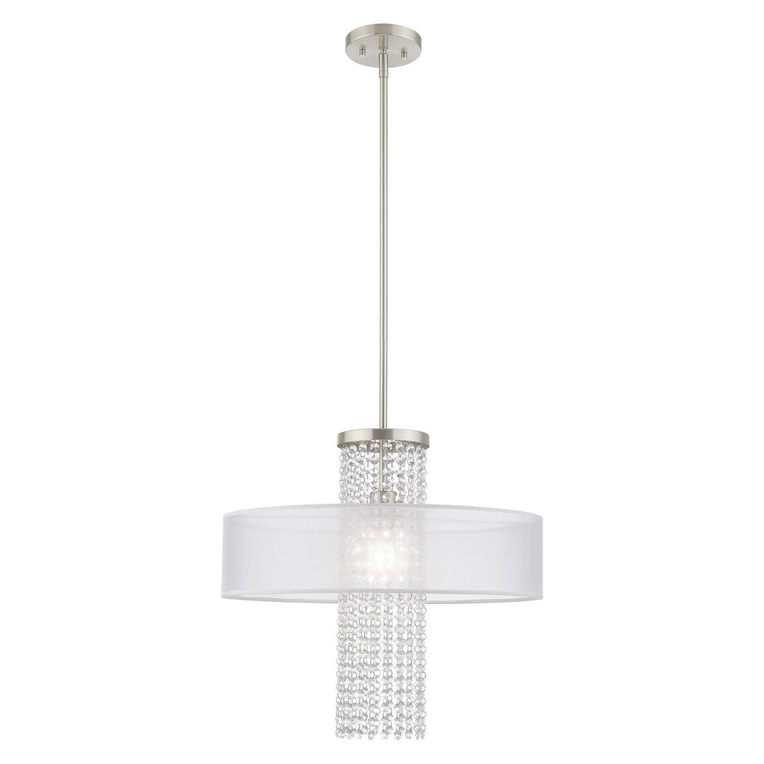 Livex Bella Vista 41121-91 Chandelier Light - Brushed Nickel