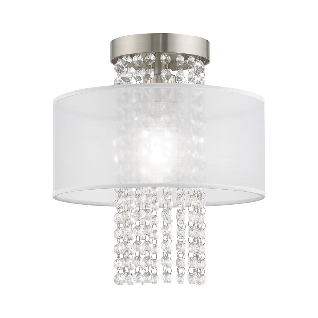 Livex Bella Vista 41124-91 Ceiling Light - Brushed Nickel