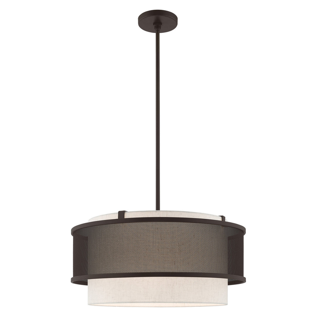 Livex Braddock 41205-07 Pendant Light - Bronze