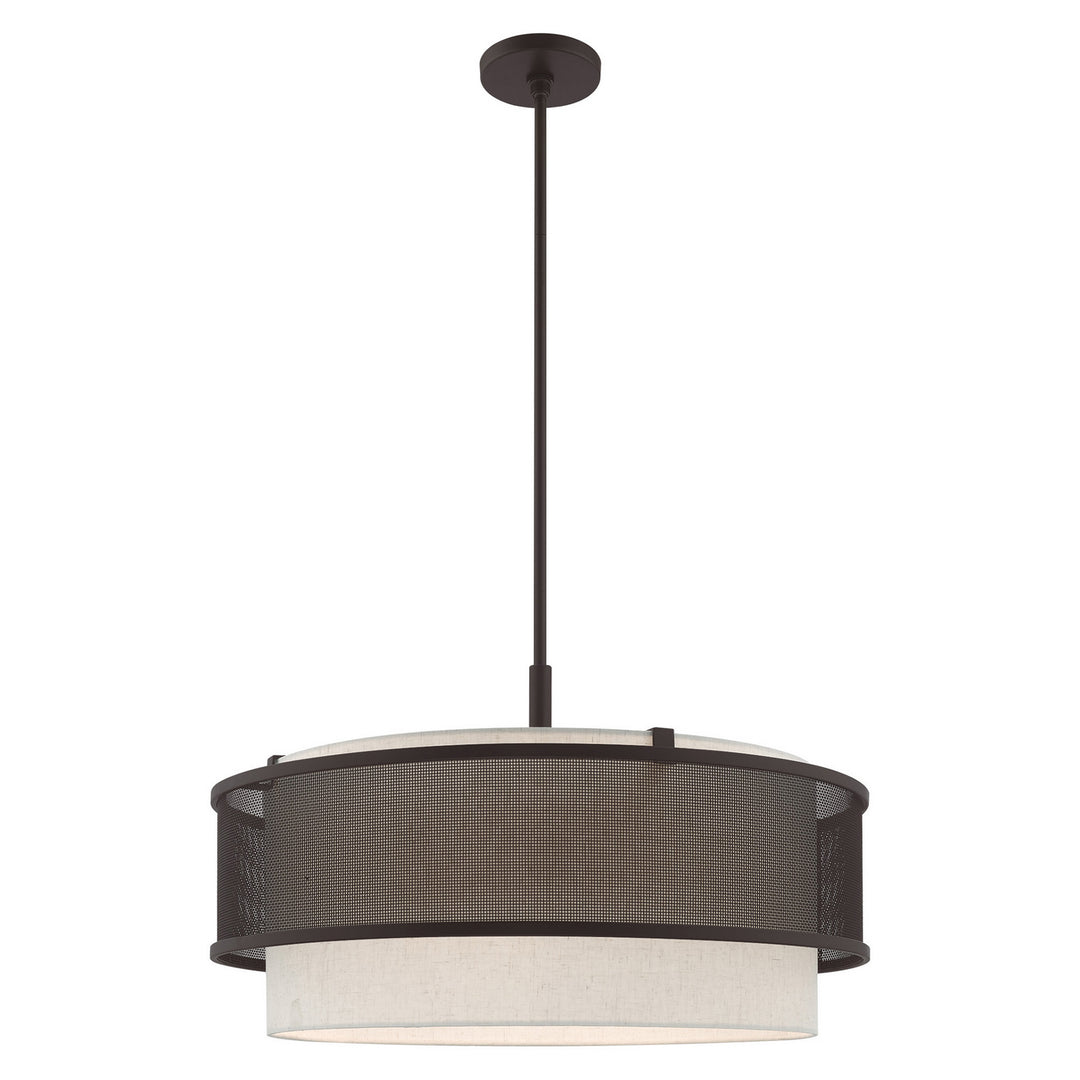 Livex Braddock 41206-07 Pendant Light - Bronze