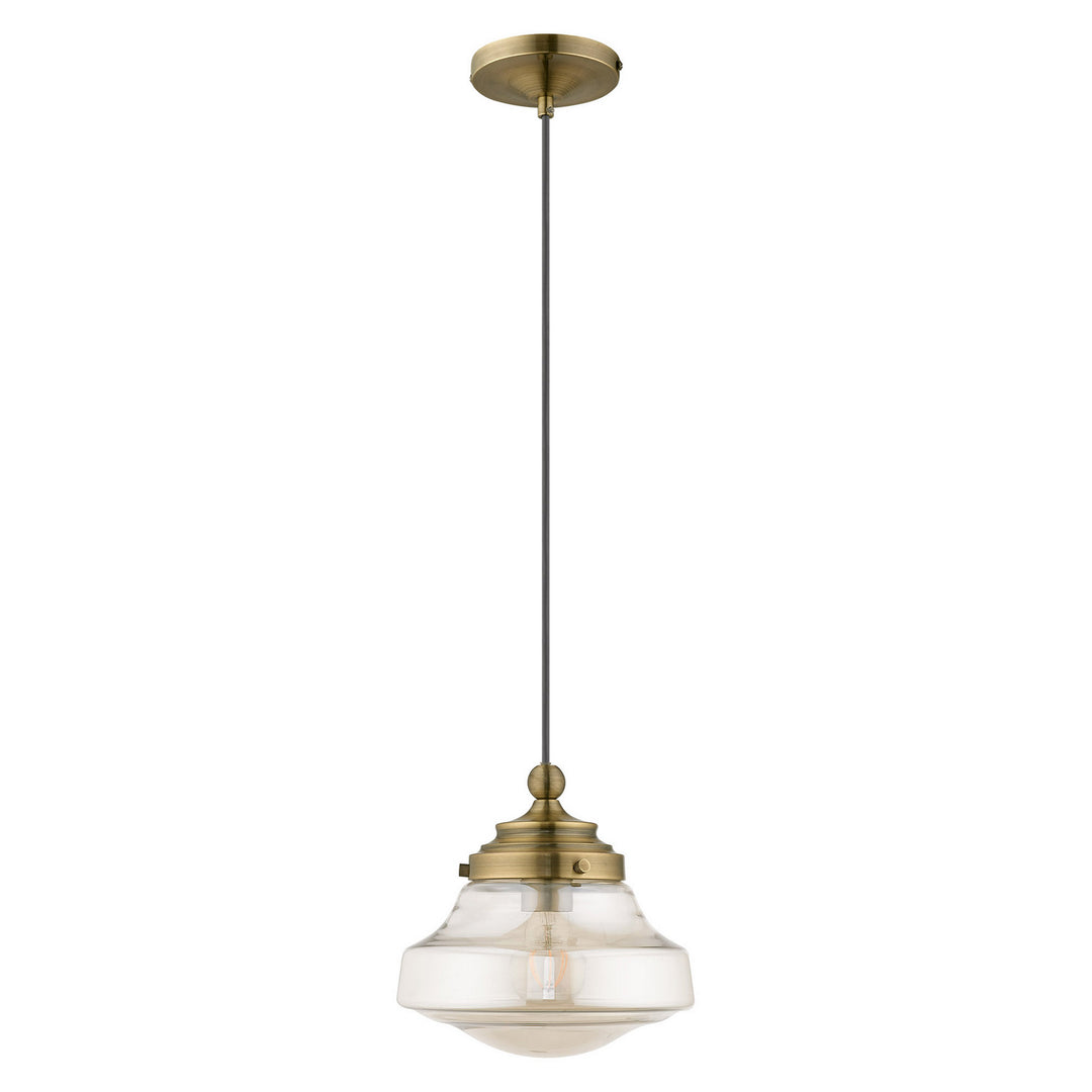 Livex Avondale 41223-01 Pendant Light - Antique Brass